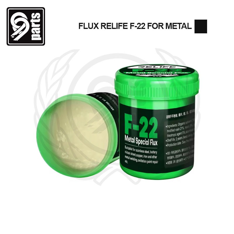 Flux Relife F-22 For Metal / Flux Pasta Relife F22 Original / RELIFE F-22 Multipurpose metal special