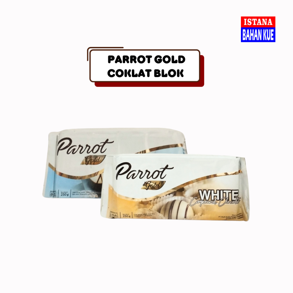 

Coklat blok/coklat compound PARROT Gold 250g