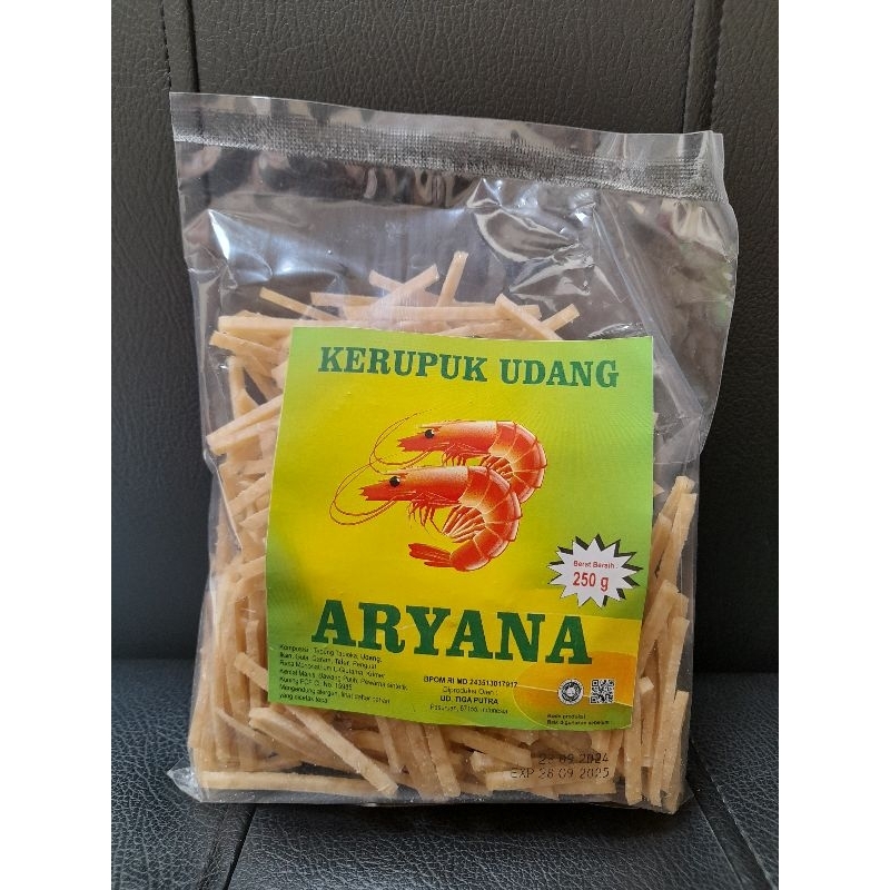 

kerupuk mentah udang stick aryana 250gram