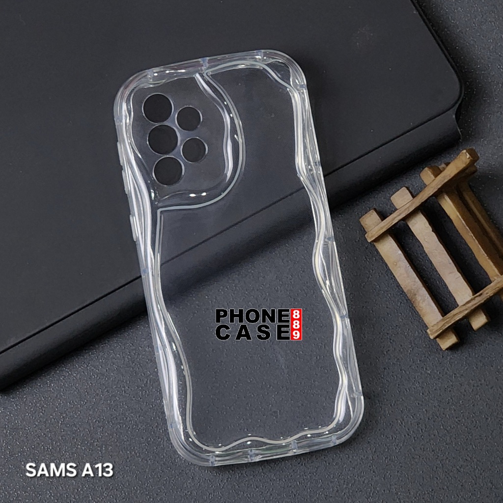 CASE SAMSUNG A13 4G SOFT CASE MELTING WAVY CHROME CASE G01 SAMSUNG A13 4G