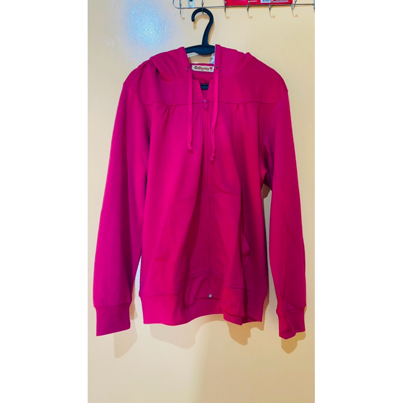 prelove jacket warna pink fanta