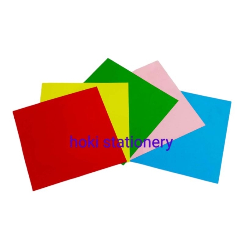 

Kertas Origami KW 2 sisi ukuran 12 x 12 cm - 20 lembar ( 1 pack ada 5 warna )