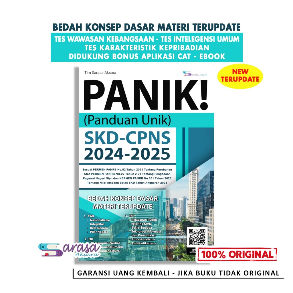 BUKU SKD CPNS - PANIK  SKD-CPNS 2024 - 2025