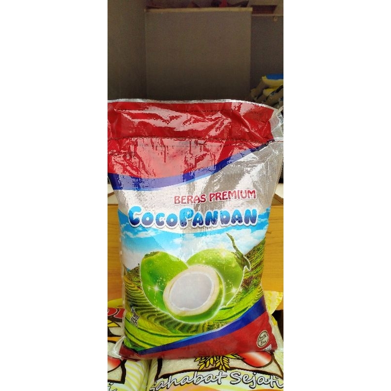 

Beras Cocopandan kemasan 5 kg