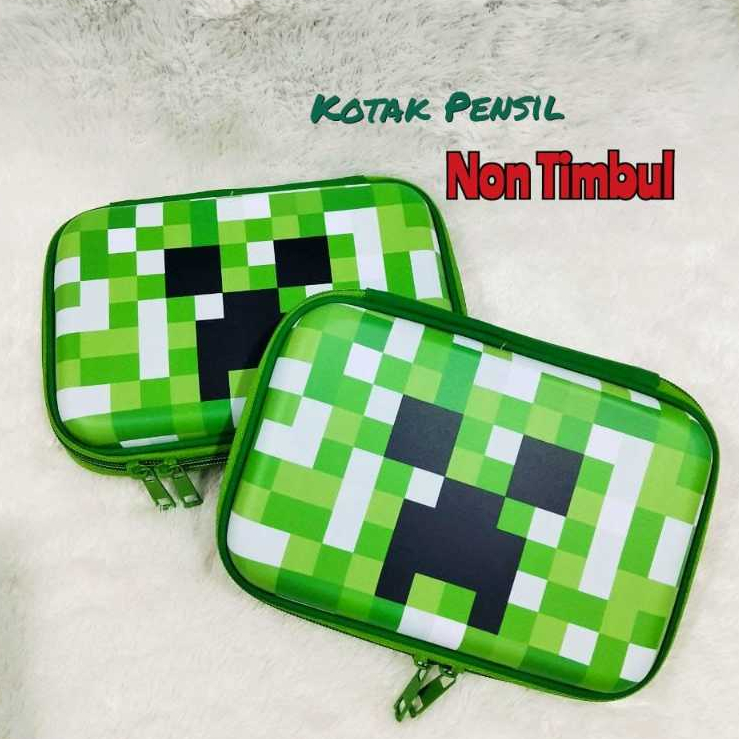 

Ready Kotak Pensil motif MINECRAFT Tempat Pensil Lucu Kotak Pensil anak laki laki waterproof Ori!!