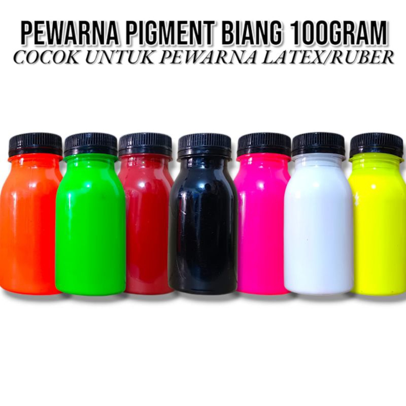 

PEWARNA PIGMENT BIANG. PEWARNA SOFT FROG. PEWARNA LATEX. PEWARNA RUBBER. KEMASAN 100ML.