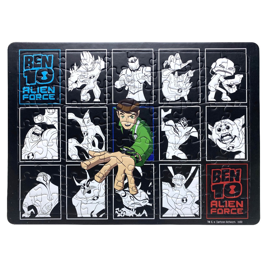 Puzzle Large Besar Ben 10 Alien Force Omnitrix - Mainan Puzzle Ben 10 - NB-00071
