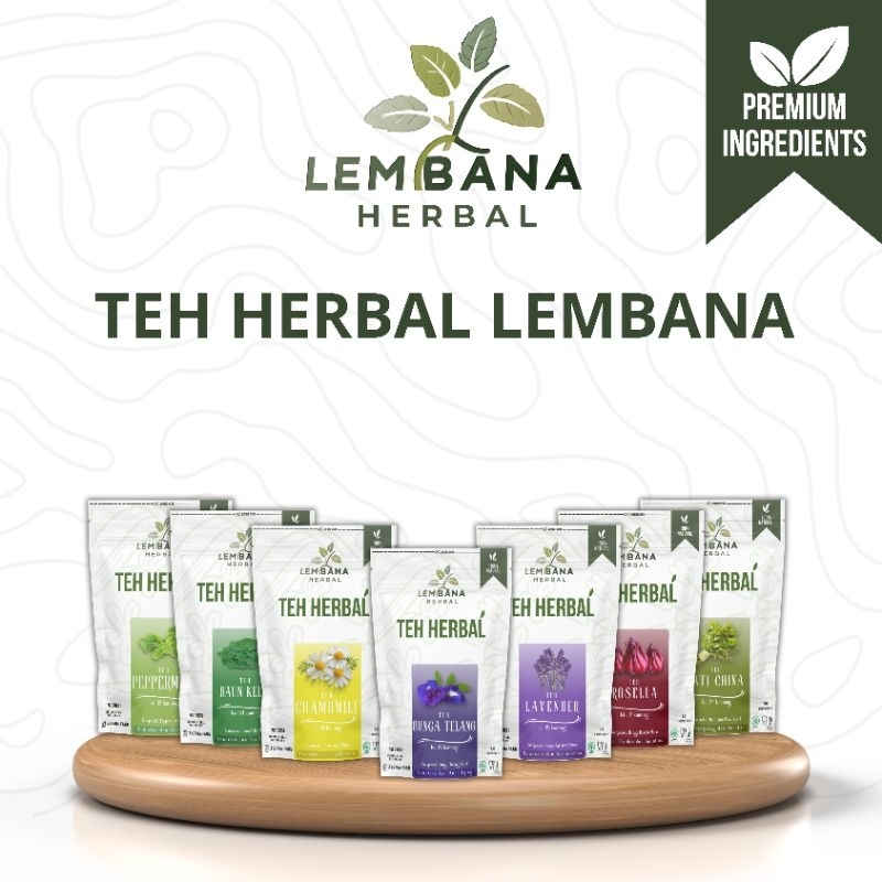 

SAMPLE TESTER TEH HERBAL LEMBANA LEMON DRIED JATI CINA SENNA LEAF DAUN KELOR MORINGA LEAVES CHAMOMILE PEPPERMINT LAVENDER BUTTERFLY PEA ROSELLA