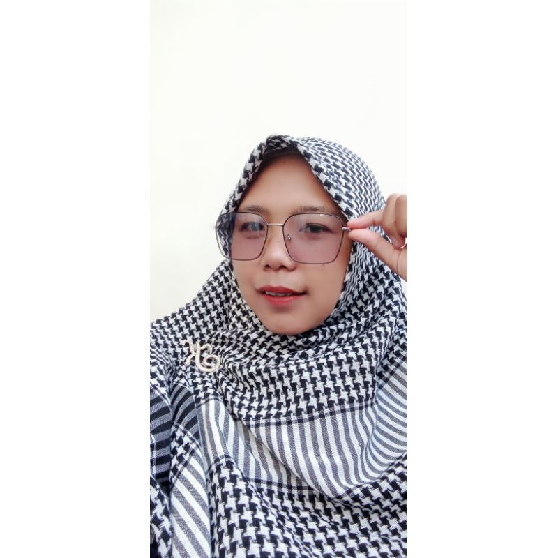 Kerudung Sorban Wanita Palestina Rumbai Ronce Bisa Buat Kerudung atau Hijab