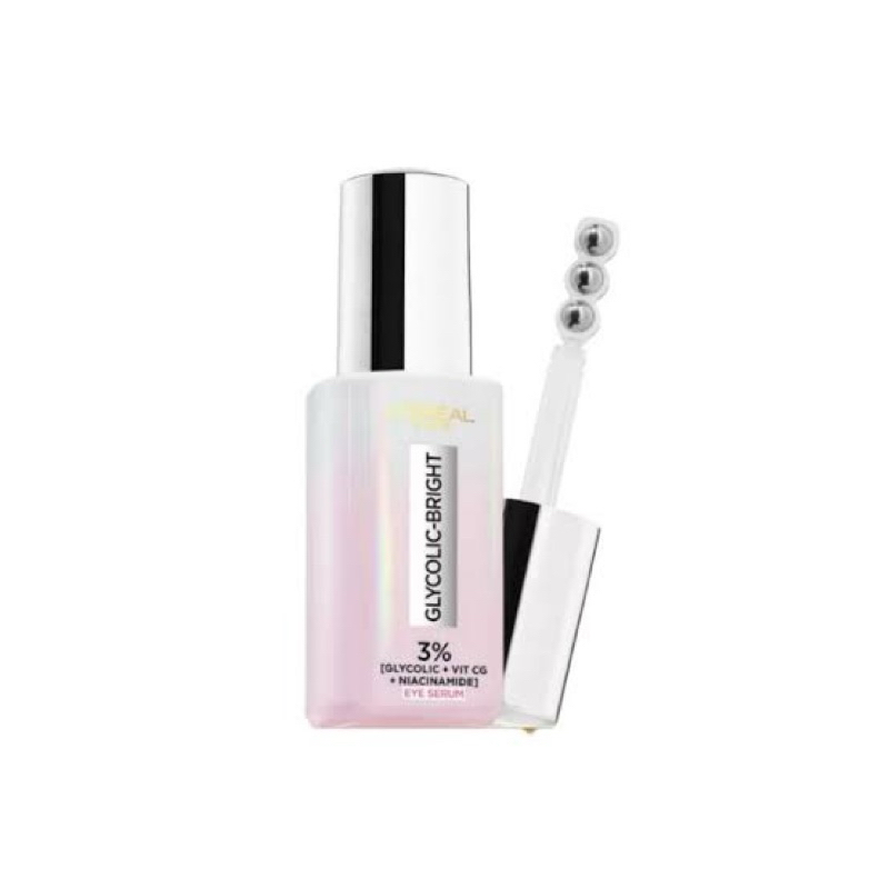Loreal Glycolic-Bright dark circle eye serum