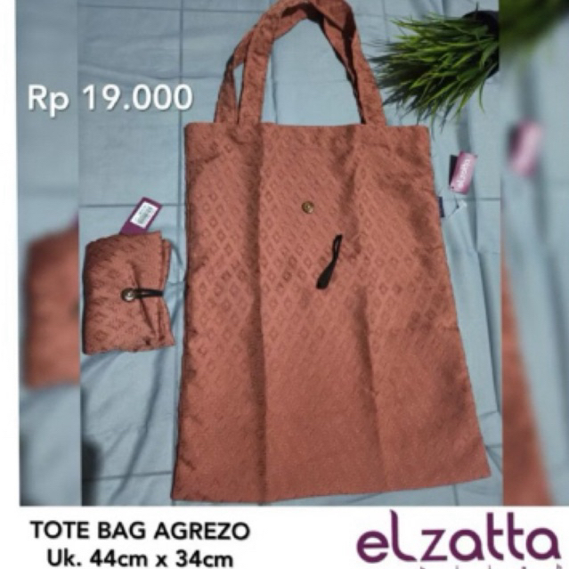 tote bag elzatta tas belanja eco friendly