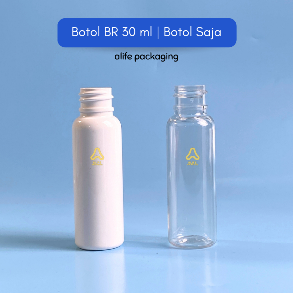 Botol PET 30 ml | Botol 30 ml | Botol Plastik 30 ml BR - Botol Saja