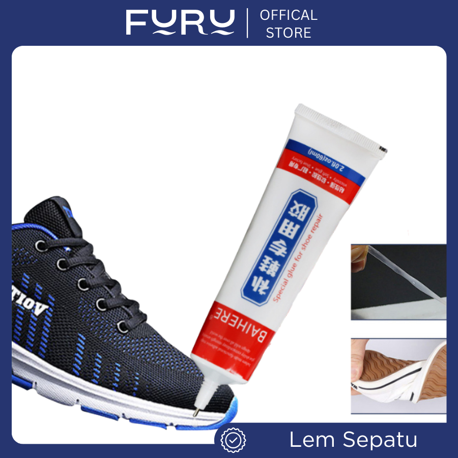 FURU Lem Perekat Sepatu Super Kuat Lem Sepatu Anti Air