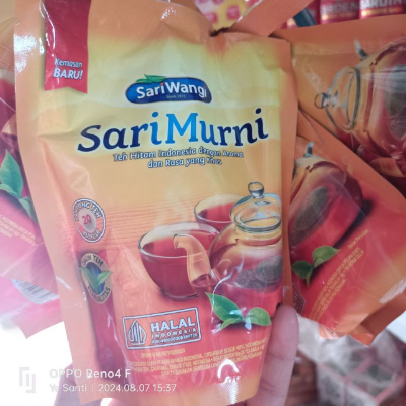 

Sarimurni Refill 20 Bundar Kantong Teh