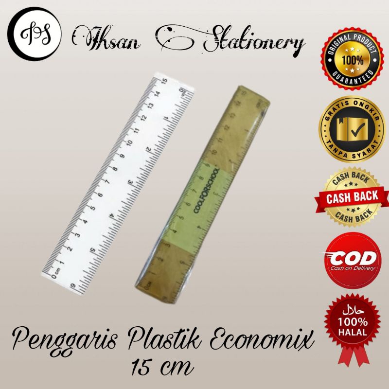 

Penggaris Econo 15 Cm Isi 12 Pcs (1 Lusin)