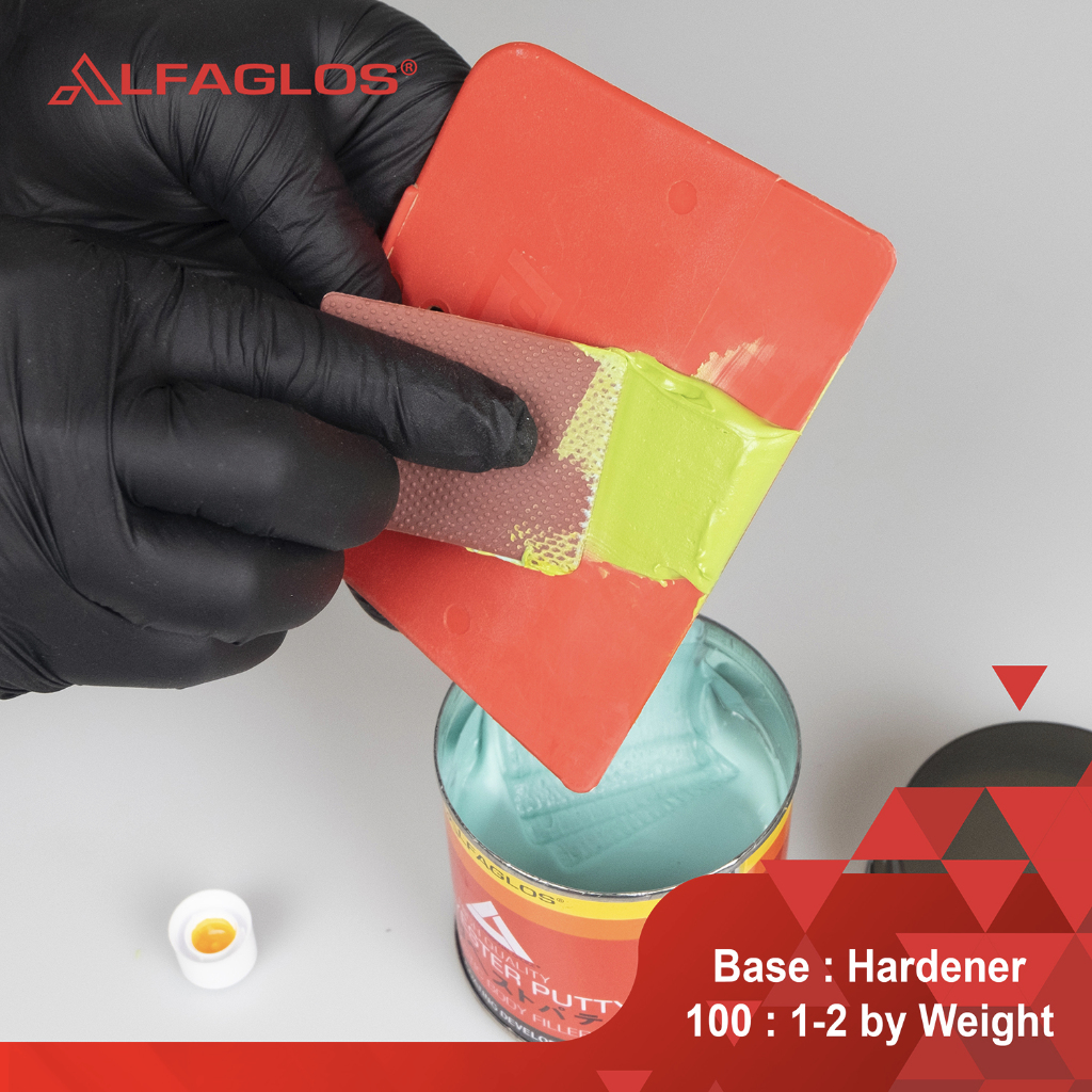 Jungle_Shop_ Alfaglos Polyester Putty / Dempul Alfaglos 250 Gr