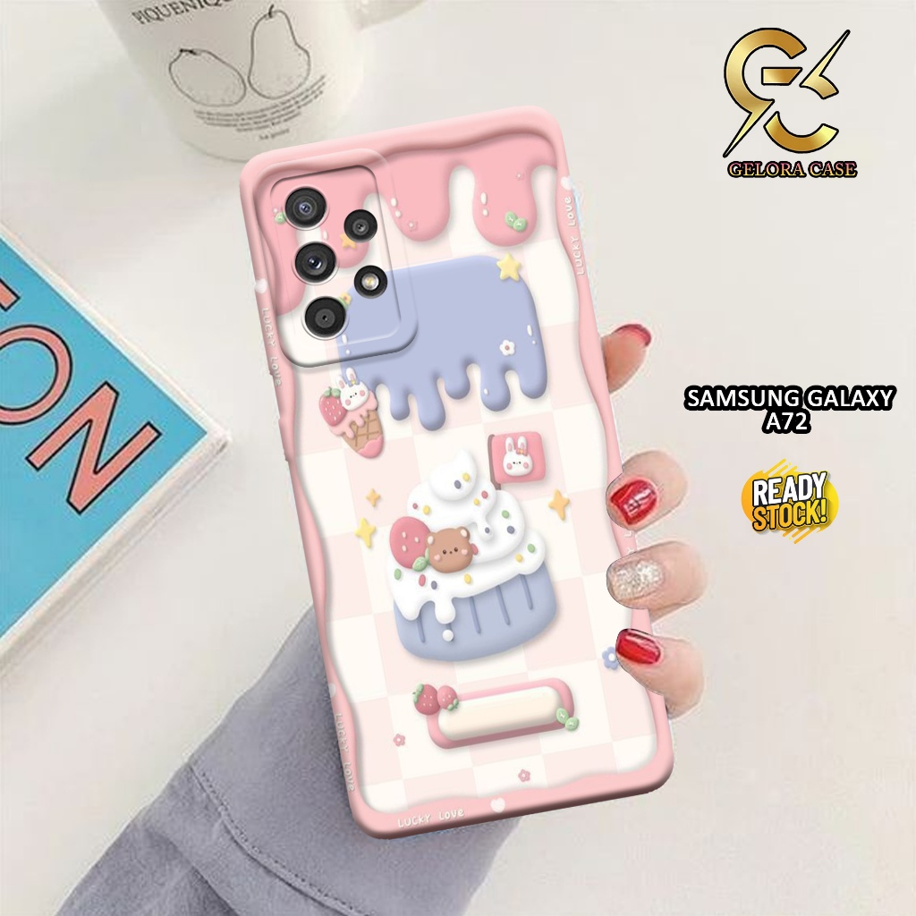 Softcase Samsung Galaxy A72 4G 2021 - geloracase - Casing  Samsung Galaxy A72 4G 2021 - Motif case i