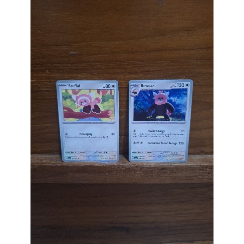 Kartu Pokemon Stufful - Bewear