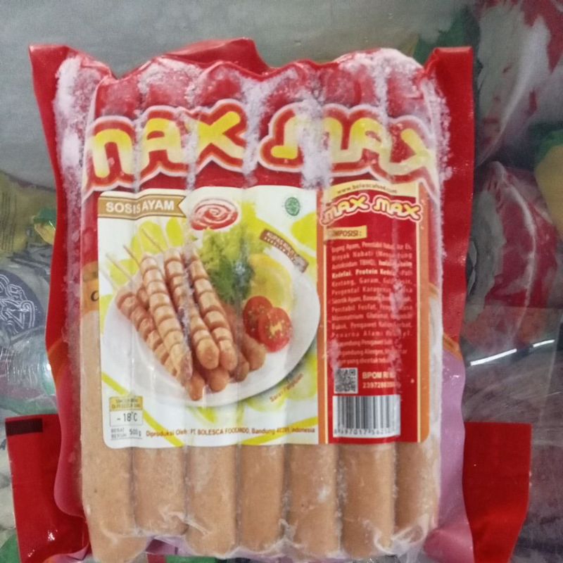 

MAX sosis ayam 500gr