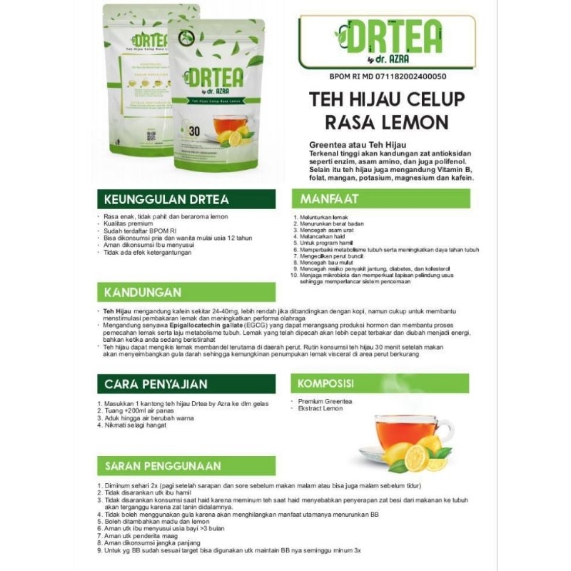 

DRTEA Pelangsing