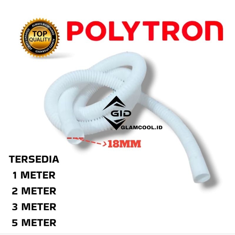 SELANG MASUK AIR MESIN CHCI POLYTRON / SELANG INLET MESIN CUCI POLYTRON 2 TABUNG