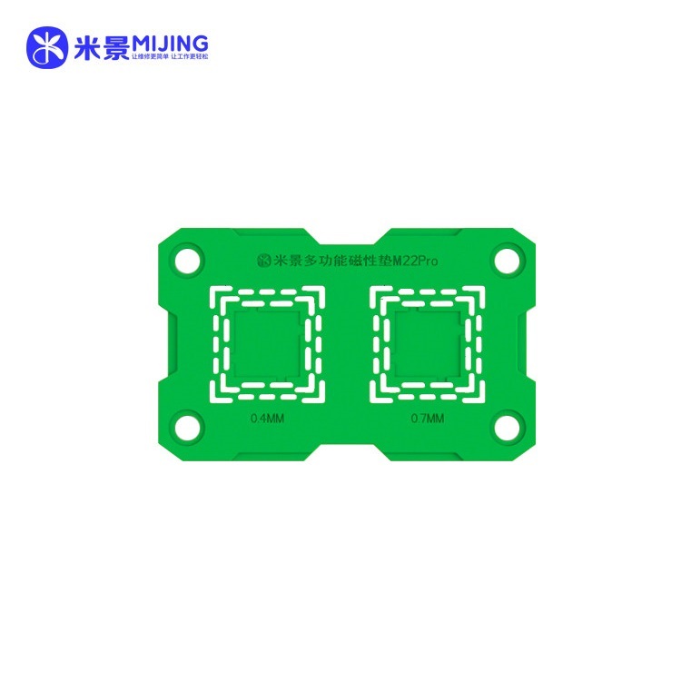 KARET ANTIPANAS MIJING M22PRO GREEN MULTIFUNCTIONAL MAGNETIC PAD ORIGINAL