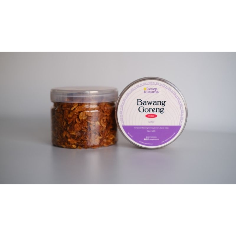 

Bawang Goreng Premium Brebes Resep Kusuma 130g Pedas