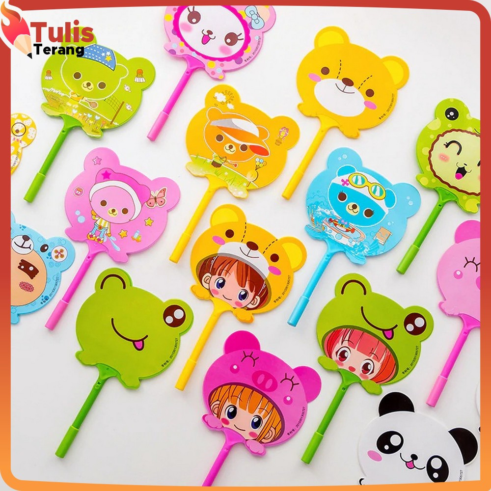 

Pulpen Kipas Karakter Lucu Souvenir / Pena Pulpen Gel Kipas / Pena Kipas Animal & Buah Tulis Terang A2