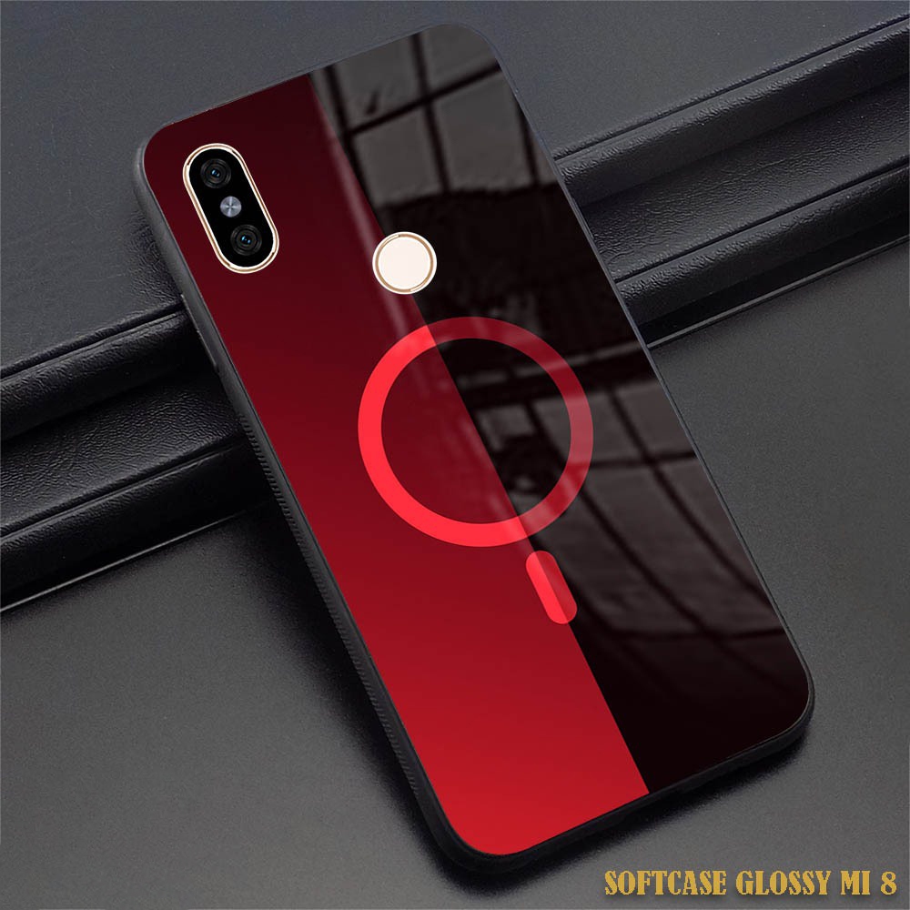 CUSTOM CASE Glossy ALL TYPE Xiaomi Mi 8 LITE XIAOMI MI 11 lite |FR16| MOTIF MAGSAFE IPHONE PREMIUM