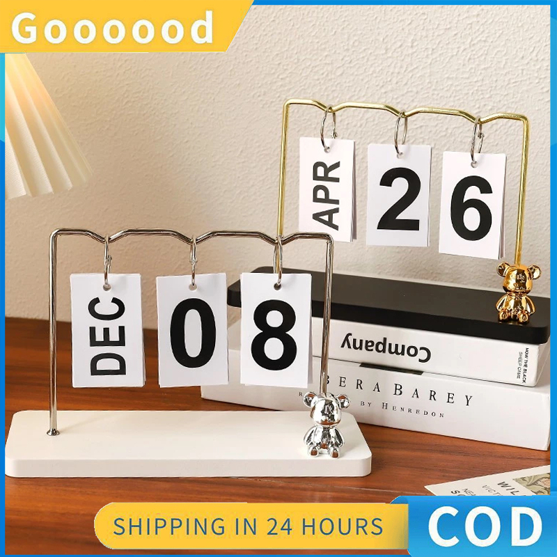 

2024 Baru Gaya Sederhana/Pembalik Halaman Kalender Kayu/Ornamen Kalender Desktop/Dekorasi Alat Peraga Foto/Ornamen Hadiah Rumah