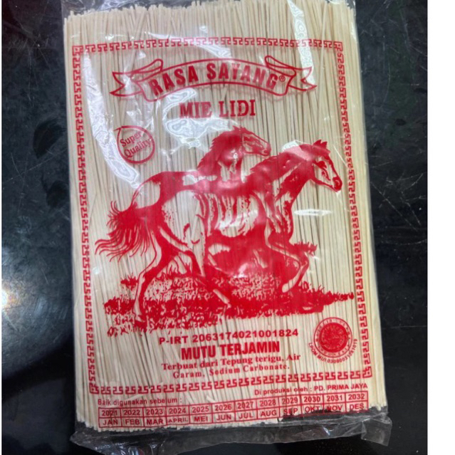 

MIE LIDIH MENTAH 500 GR