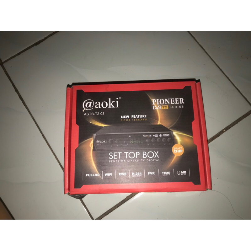 SET TOP BOX TV AOKI