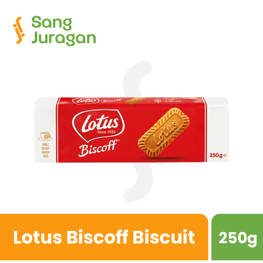 

Biscuit lotus biscoff 250 Gr / Biskuit Speculoos Caramel Cookies Cinnamon 250 Gram