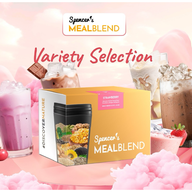 

SPENCER’s MEAL BLEND -3 Sachet - Menu Diet Pengganti Sarapan