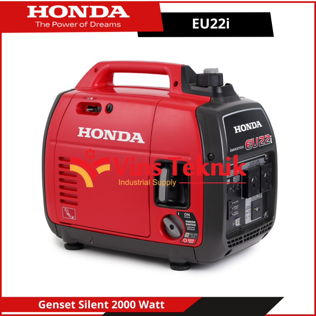 Mesin Genset Bensin 2000 Watt Genset Silent HONDA EU22i Generator HONDA EU 22