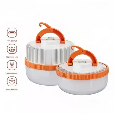 Lampu emergency tahan 24 jam Lampu Berkemah Luar Ruangan Bola Lampu Pengisian LED Lampu Darurat Ruma