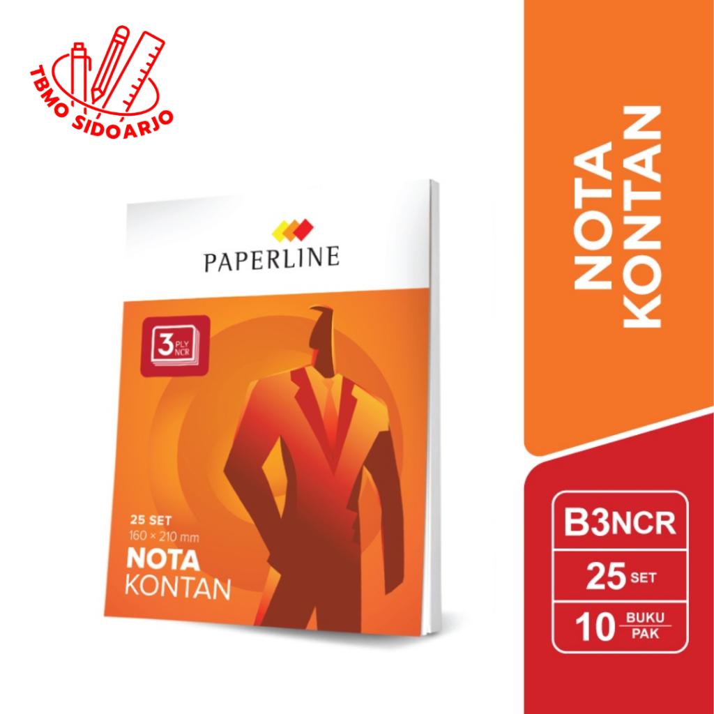 

TBMO Nota Kontan Paperline Besar 3ply B3 Per pcs