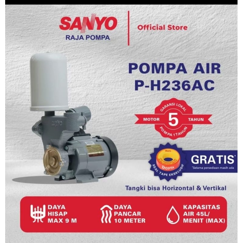 Sanyo PH-236 AC Pompa Air