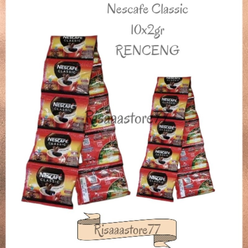 

Nescafe Classic 10x2g (RENCENG)