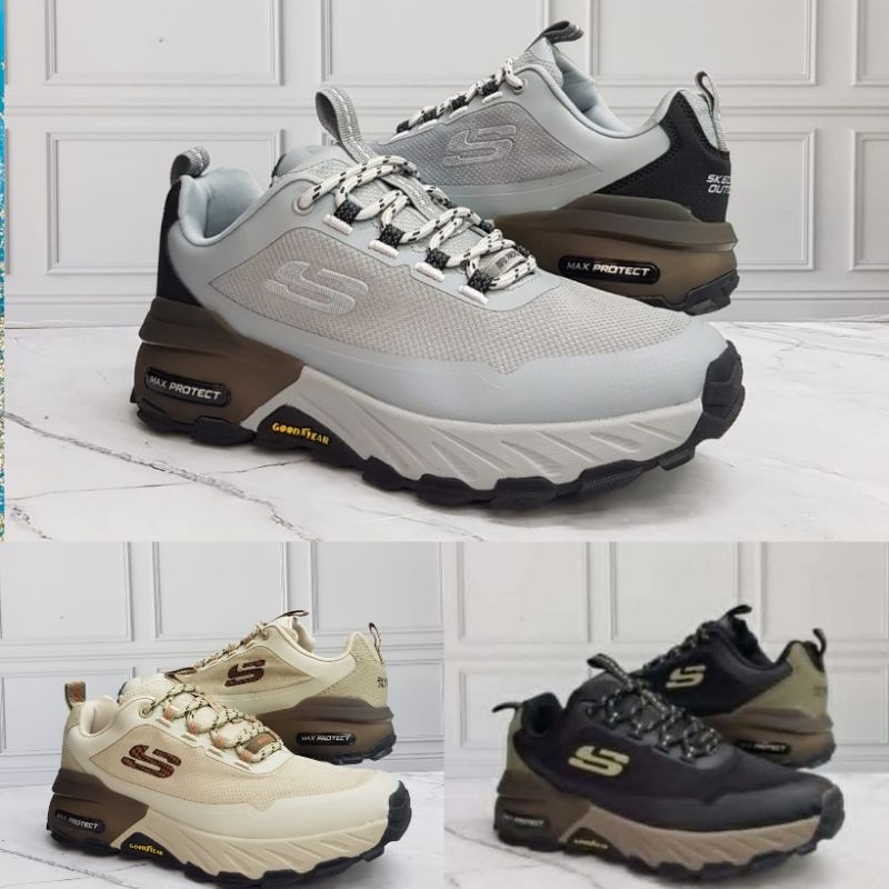 Sepatu Skechers Max Protect Goodyear Men's/Skechers Max Protect/Sepatu Skechers Pria/Sepatu Trail