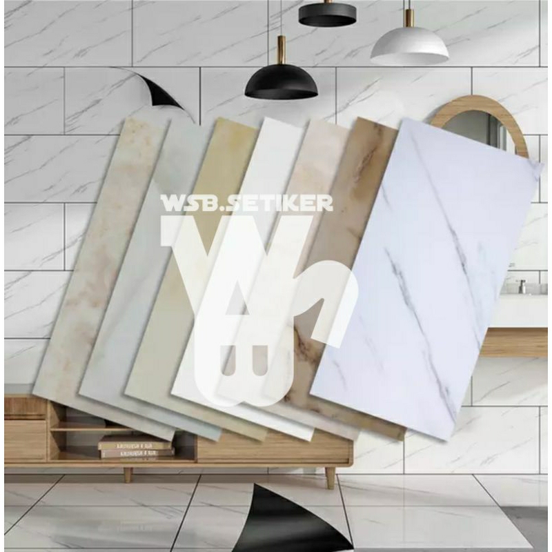 Lotsoolup Stiker Meja Kayu Pelapis Furniture/ Wallpaper Anti Air Dan Minyak