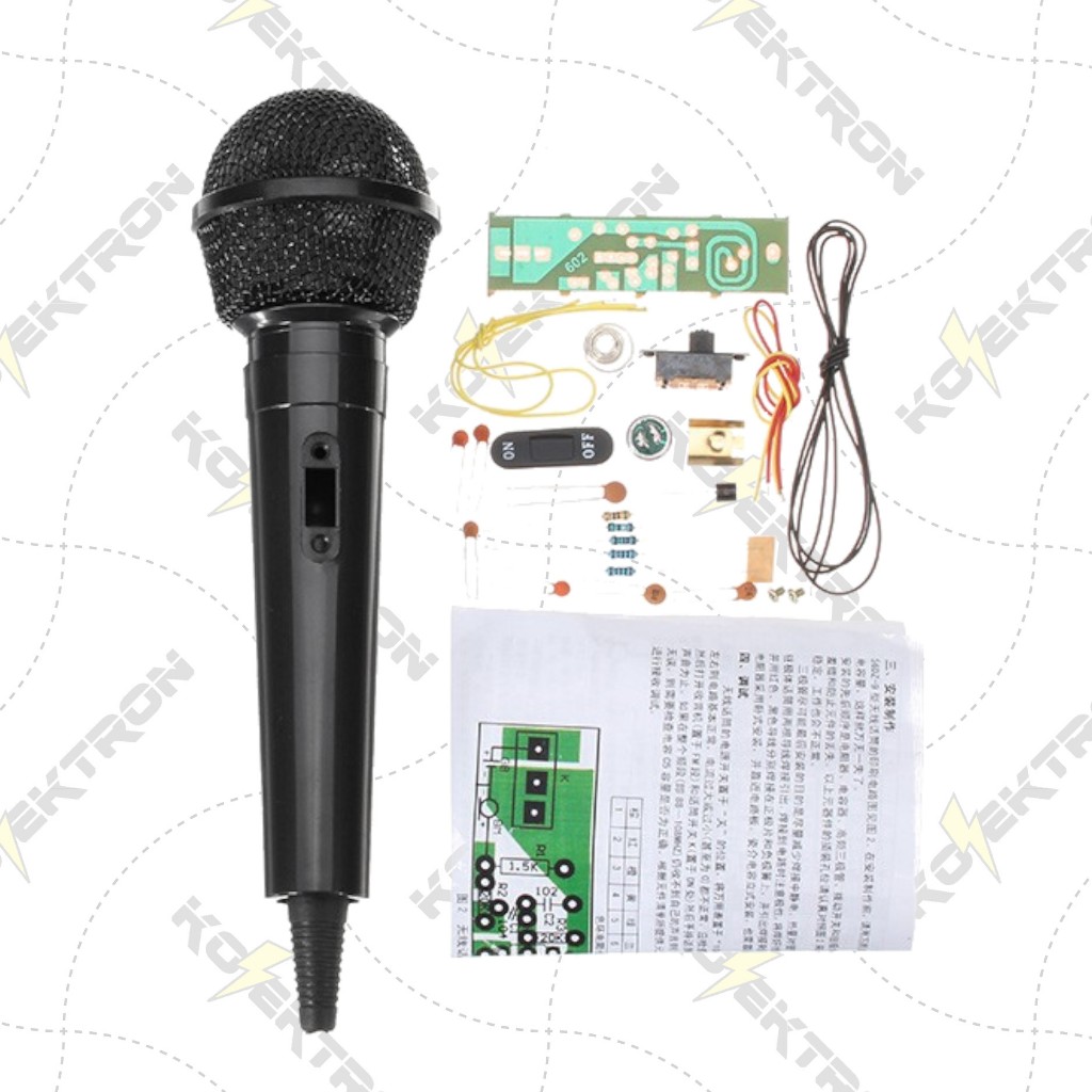 DIY Kit FM Wireless Microphone