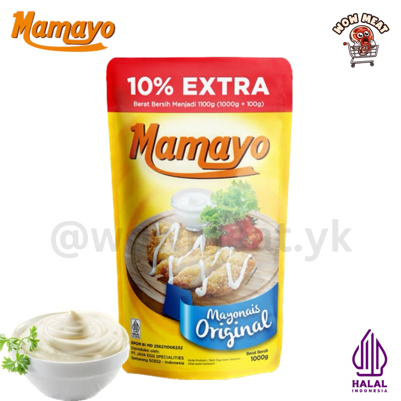 

Mamayo Mayonaise 1 kg Mayones Original Mayonais 1000 gr