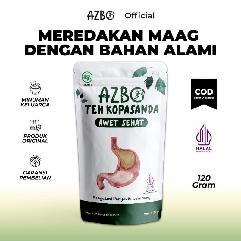 

ASLI!! AZBO Teh Detox Sistem Pencernaan Pembersih Usus Kotor Melancarkan BAB Sembelit