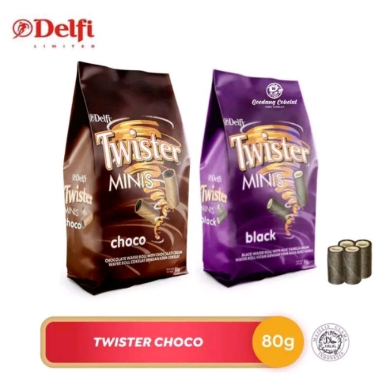 

twister mini choco black 70gr