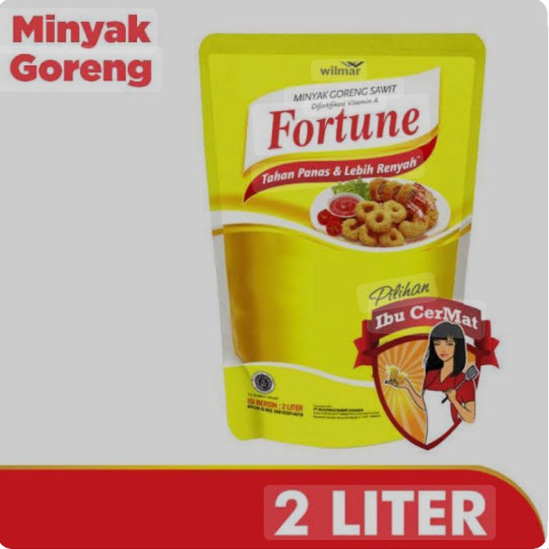 

minyak goreng Fortune isi 2Liter