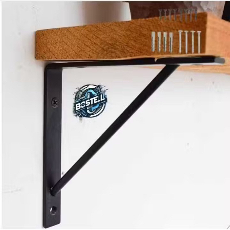 Bracket Besi Siku Rak Dinding Susun Tebal Panjang