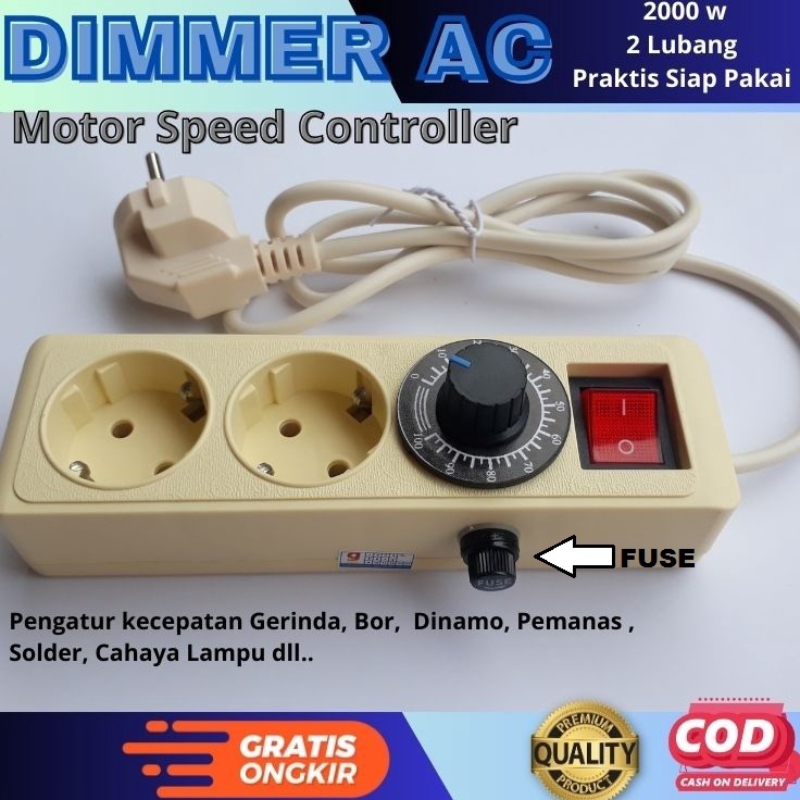 Harga Terbaru  Dimer 2  Dimmer Pengatur Kecepatan GerindaAlat pengatur kecepatan