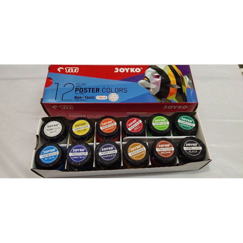 

KODE P1G6 Cat Poster 12 warna Joyko 1ml