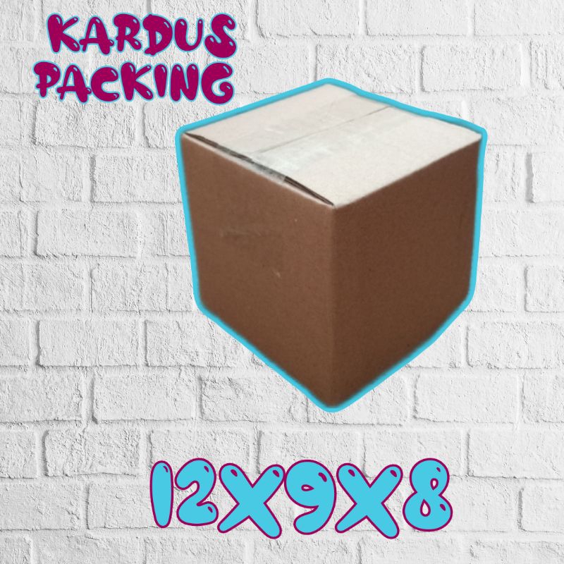 

kardus packing UK 12x9x8 kardus kecil kardus besar